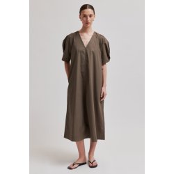 Larkini ss maxi dress Second Female, canteen