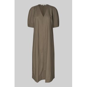 Larkini ss maxi dress Second Female, canteen