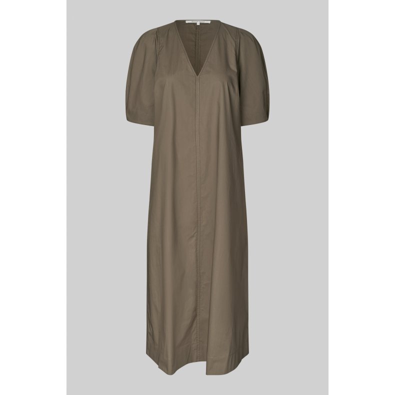 Larkini ss maxi dress Second Female, canteen