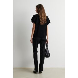 Ettas knit vest Second Female, black