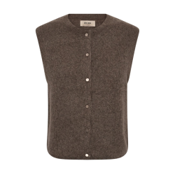 Almine thora knit vest Mos Mosh, falcon