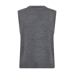 Ismaila 11 waistcoat Levet Room, dark grey mel
