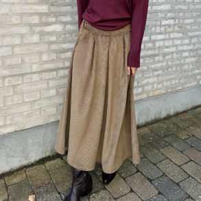 Monroe Corduroy skirt Amaze Cph, camel