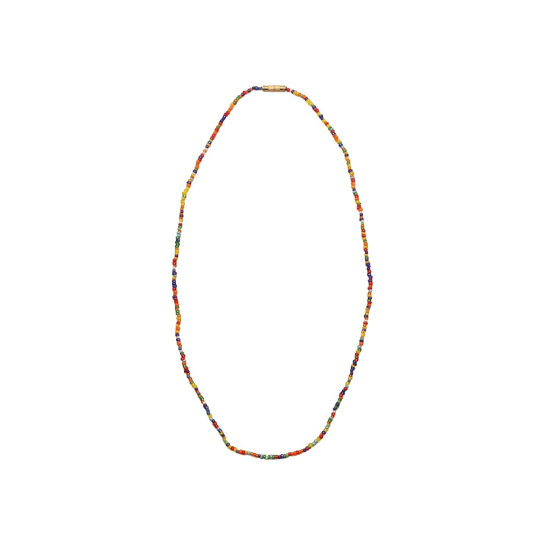 Nila multifarvet glasperlekde Annavii, multi