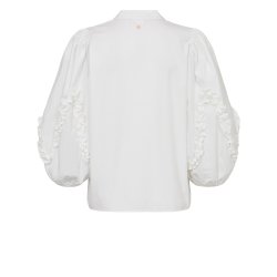 Nuaiko shirt Nmph, bright white