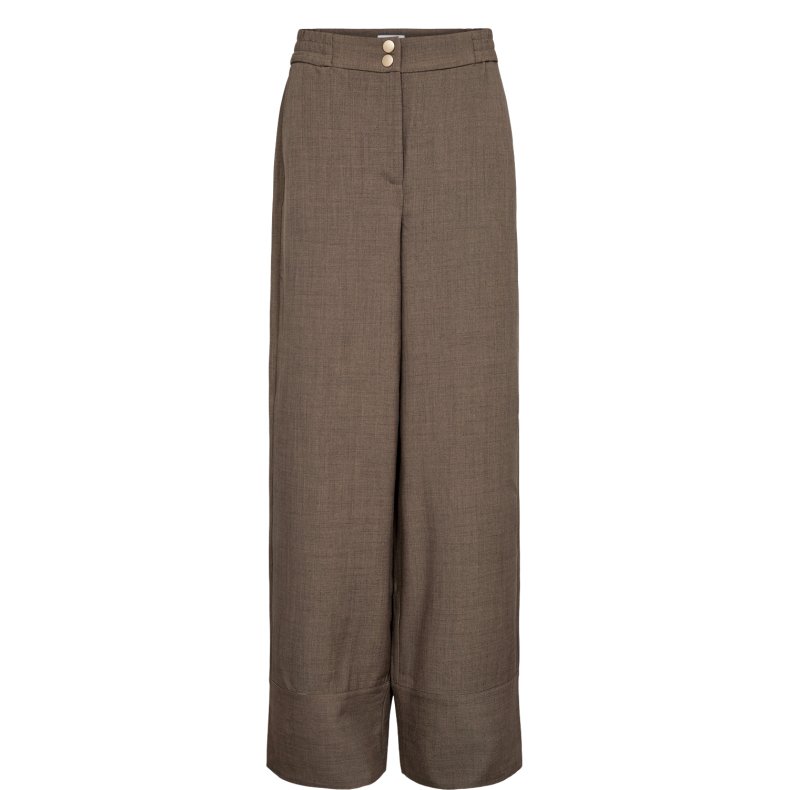 Nushelly pants Nmph, brown lentil mel