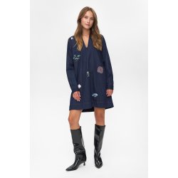 Nuchiku dress Nmph, dark blue denim