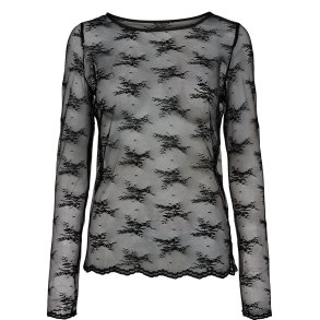 Nunatalia blouse Nmph, caviar