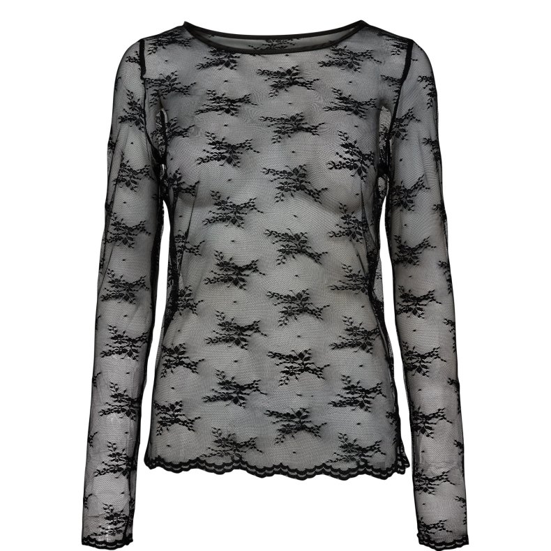 Nunatalia blouse Nmph, caviar