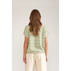 Nukiki boatneck pullover N�mph, absinthe green 