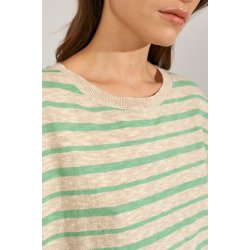 Nukiki boatneck pullover N�mph, absinthe green 