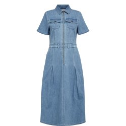 Nuirella dress N�mph, light blue denim