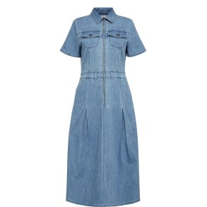 Nuirella dress N�mph, light blue denim
