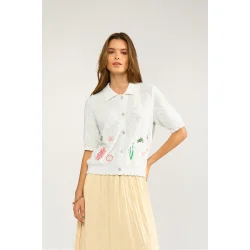 Nuseanna cardigan N�mph, cloud dancer