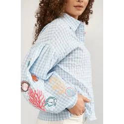 Nusurfer shirt N�mph, placid blue