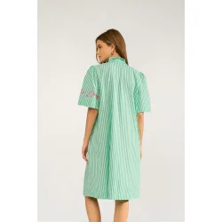 Nuseanne dress N�mph, absinthe green