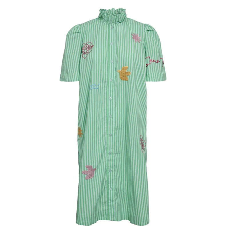 Nuseanne dress N�mph, absinthe green