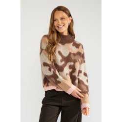 Nucamu pullover N�mph, black coffee