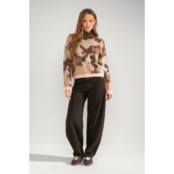 Nucamu pullover N�mph, black coffee