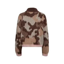 Nucamu pullover N�mph, black coffee