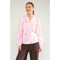 Nutenja v-neck shirt N�mph, pink lady