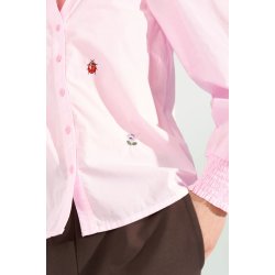 Nutenja v-neck shirt N�mph, pink lady