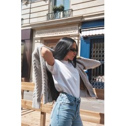 Trust stable tee Mos Mosh Heyanno, white