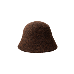 Bcjen wool bucket hat Black Colour, coffee
