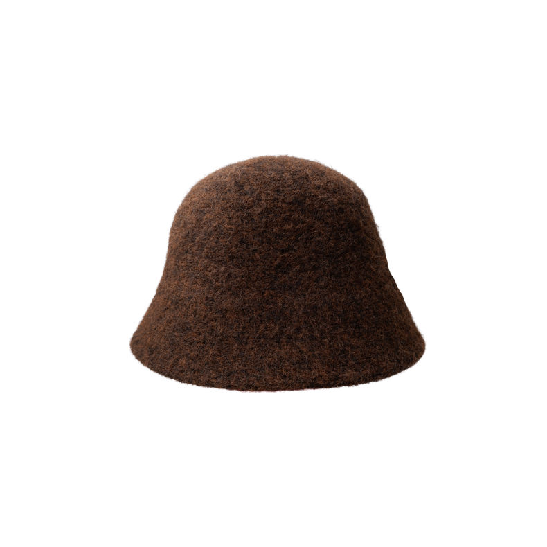Bcjen wool bucket hat Black Colour, coffee