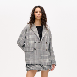 Binea jacket Baum und Pferdgarten, black and white combo