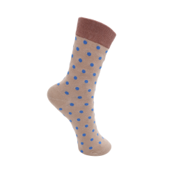 Bcsherry sock Black Colour, camel