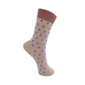 Bcsherry sock Black Colour, camel