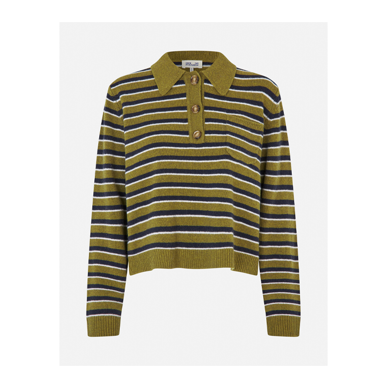 Cori shirt Baum und Pferdgarten, ivy green stripe