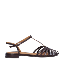 Sandals Billi Bi, mogano naplack