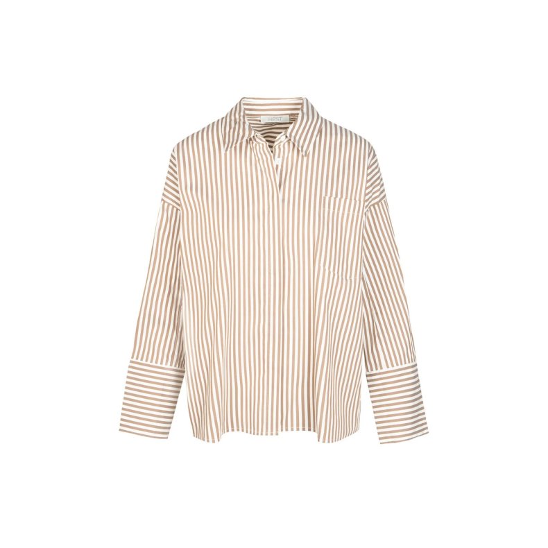 Lilly Shirt H�st, Brown Wren
