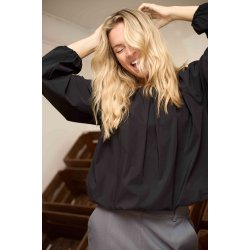 Bcdavina balloon blouse Black Colour, black