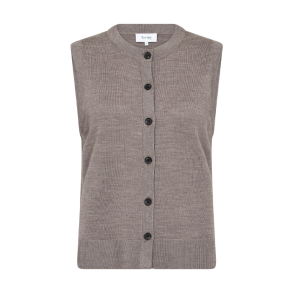 Ismaila 11 waistcoat Levet Room, walnut 