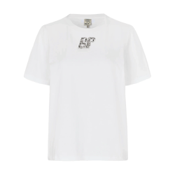 Jawo t-shirt Baum und Pferdgarten, white rhinestones