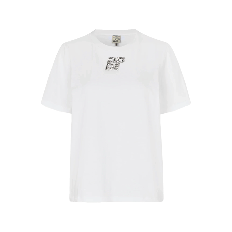 Jawo t-shirt Baum und Pferdgarten, white rhinestones