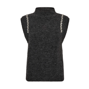 CMIBRA WAISTCOAT copenhagn muse, dark grey melange