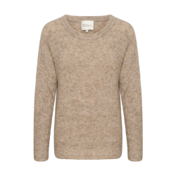 05 The knit pullover My Essential Wardrobe, dune melange