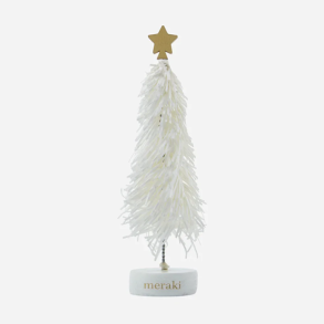 Christmas tree decoration Meraki, off white