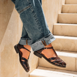 Shoes Billi Bi, mogano naplack