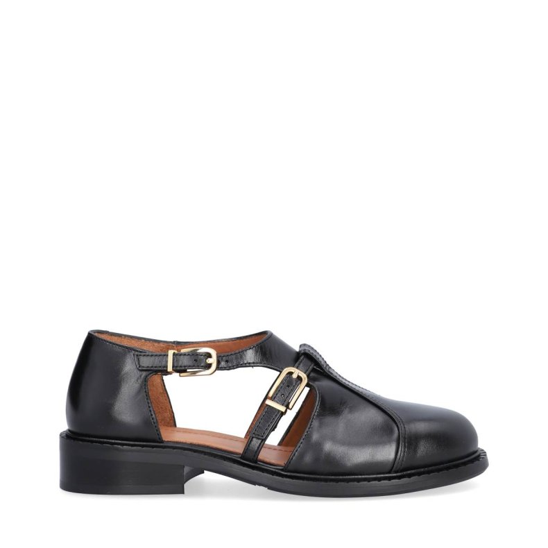 Shoes Billi Bi, black calf