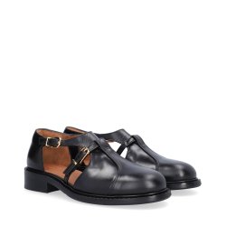 Shoes Billi Bi, black calf