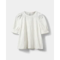 Ahlia puff sleeve blouse Sofie Schnoor, white
