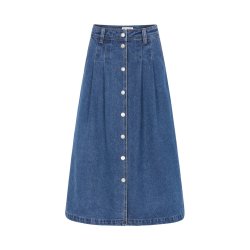 Lennon ll midi skirt Lollys Laundry, dark blue