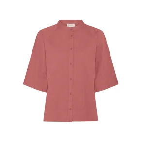 Abu Dhabi short shirt Frau, ash rose