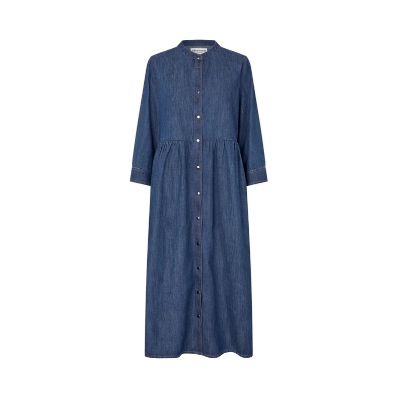 Aliya ll maxi dress, Lollys Laundry, dark blue