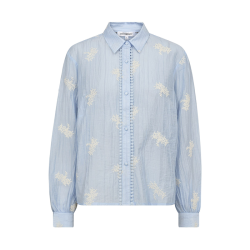 Amelia emb shirt Co'Couture, pale blue